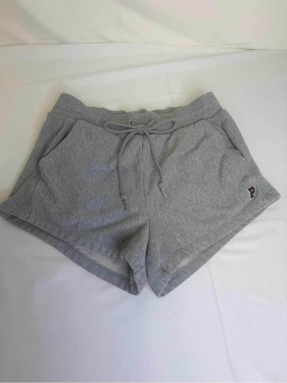 PINK Victoria's Secret Heather Gray Terry Lounge Shorts